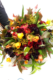 זר כתום מרגש מיוחד - Bouquet בוקט פרחים